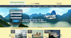 Desktop Screenshot of halongholidays.com